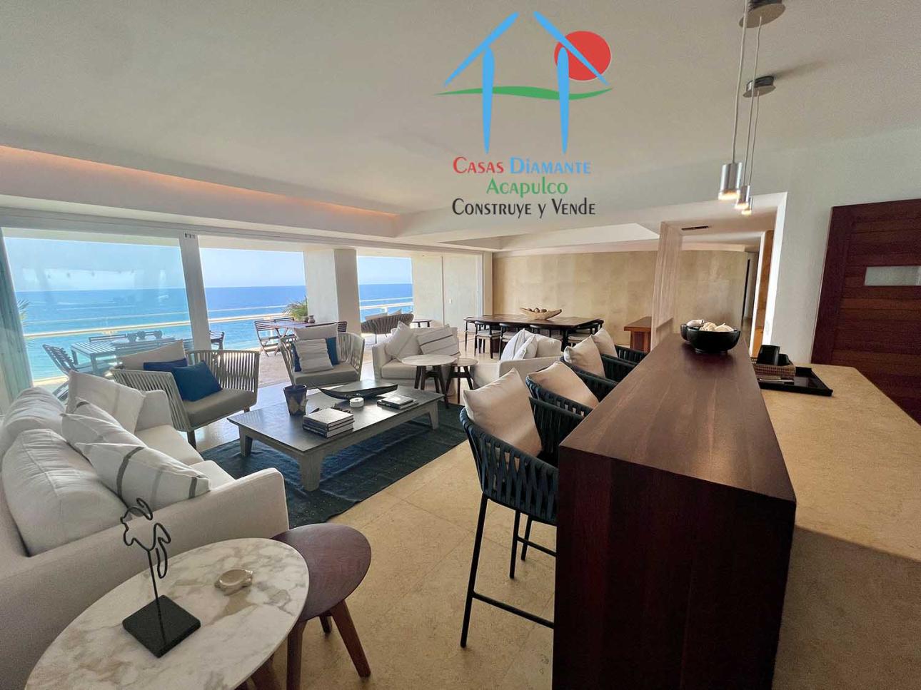 Departamento de lujo con 5 recámaras, terraza y vista al mar — foto 6