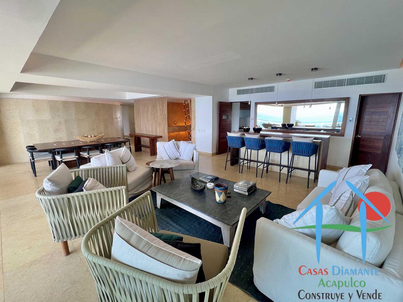 Departamento de lujo con 5 recámaras, terraza y vista al mar — foto 5