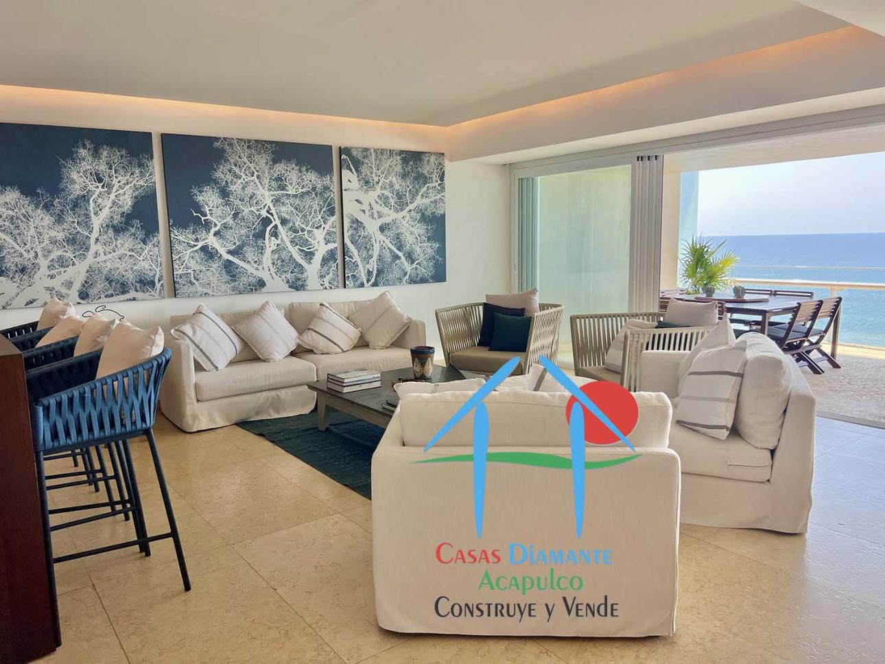 Departamento de lujo con 5 recámaras, terraza y vista al mar — foto 8