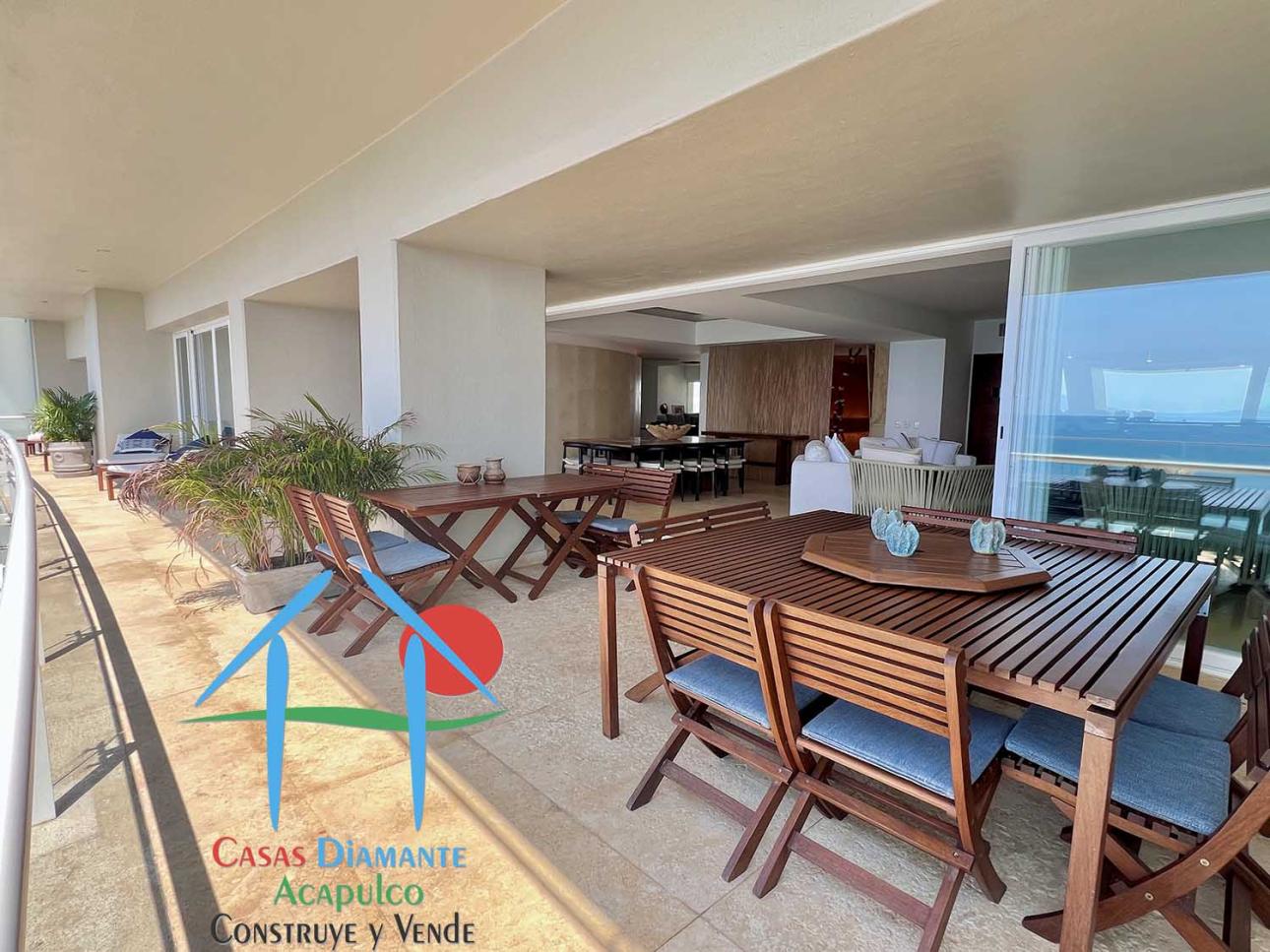 Departamento de lujo con 5 recámaras, terraza y vista al mar — foto 10