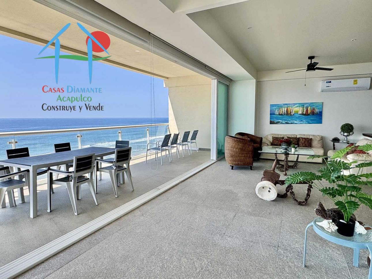 Depa de playa con 3 recámaras y terraza con vista al mar — foto 2