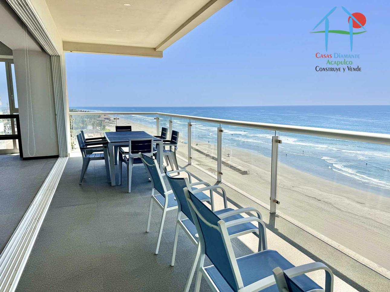Depa de playa con 3 recámaras y terraza con vista al mar — foto 9