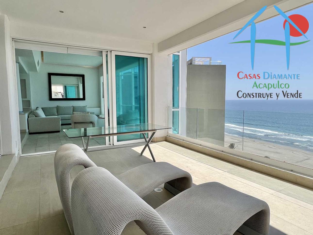 Depa de playa con 4 recámaras y terraza con vista al mar — foto 12