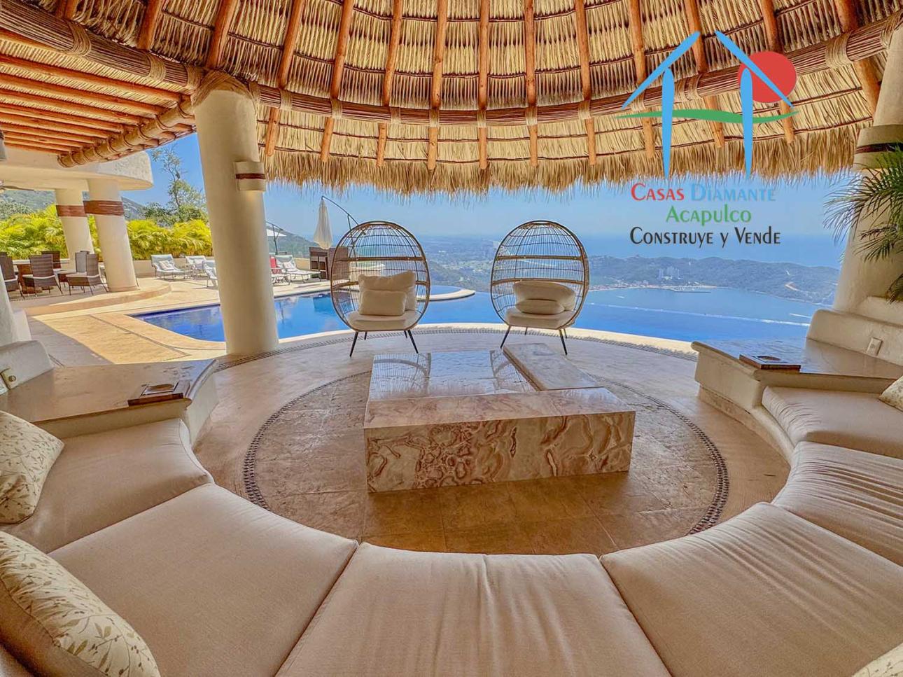Terraza con asoleadero, alberca, jacuzzi y vista al mar — foto 8