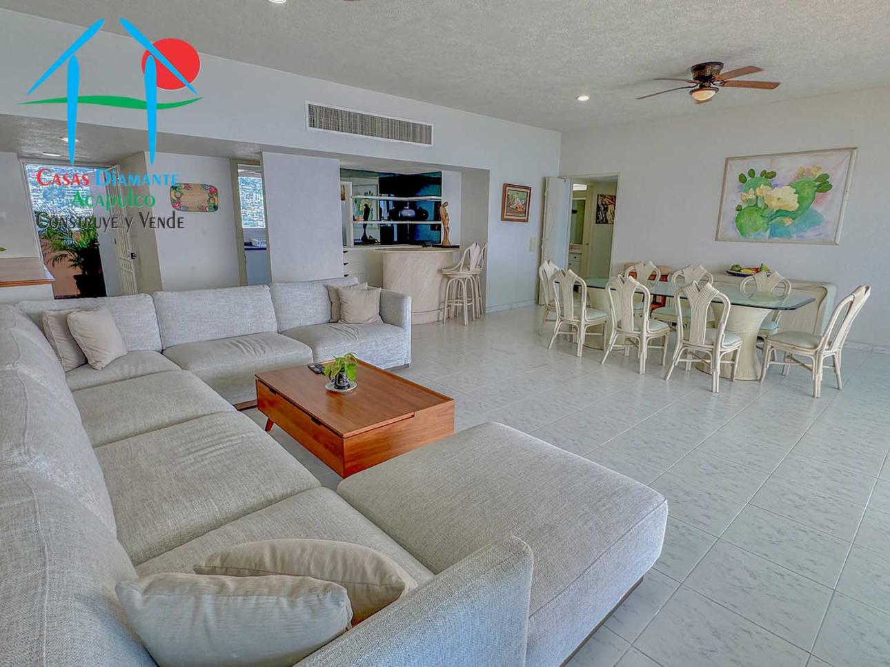 Departamento con 3 recámaras y terraza con vista al mar — foto 3