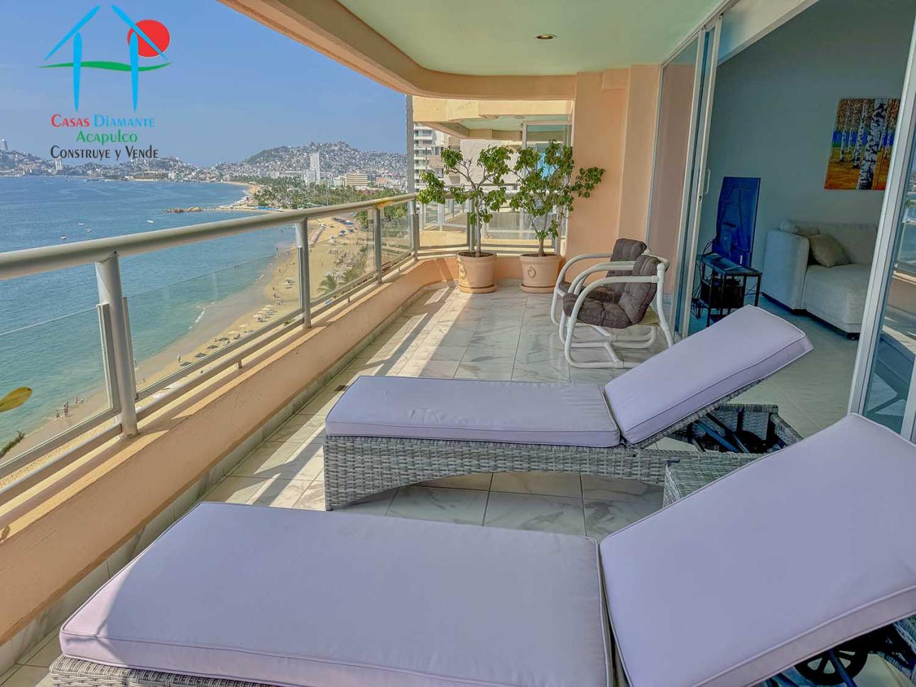 Departamento con 3 recámaras y terraza con vista al mar — foto 8
