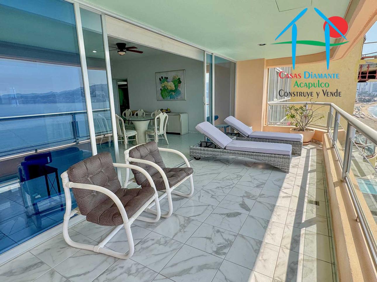 Departamento con 3 recámaras y terraza con vista al mar — foto 10