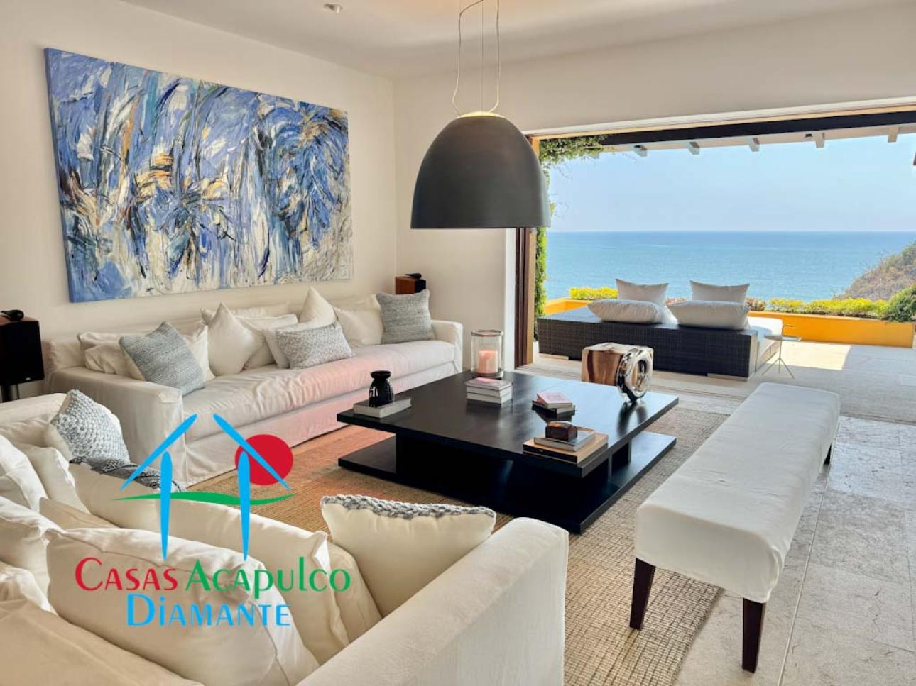 Con 2 albercas privadas, 4 recámaras y vista al mar — foto 3
