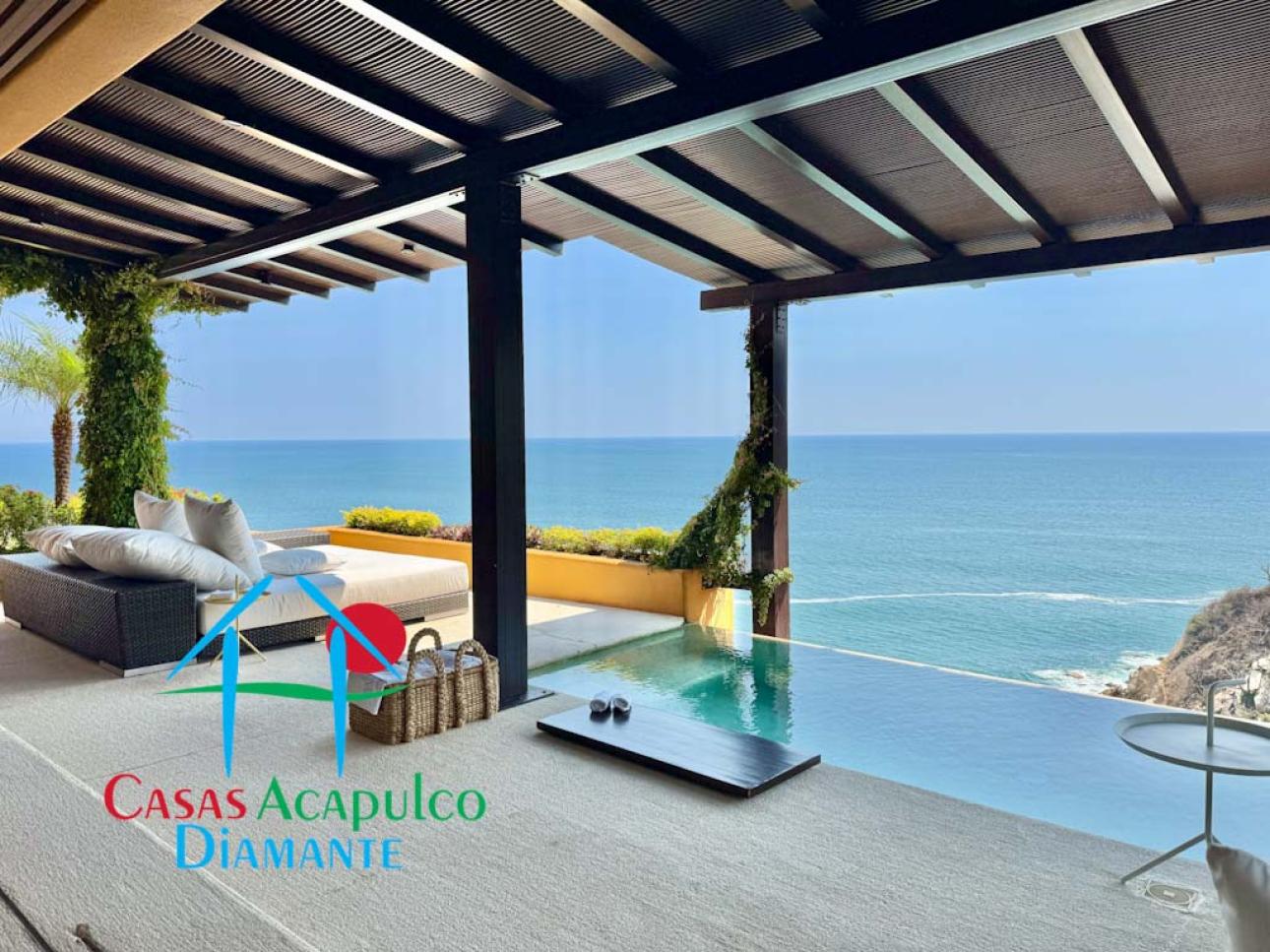 Con 2 albercas privadas, 4 recámaras y vista al mar — foto 9