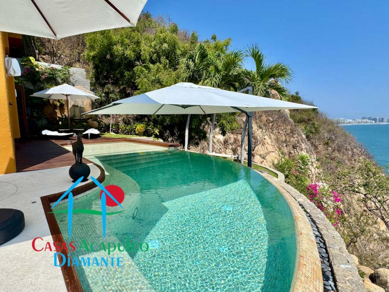 Con 2 albercas privadas, 4 recámaras y vista al mar — foto 13