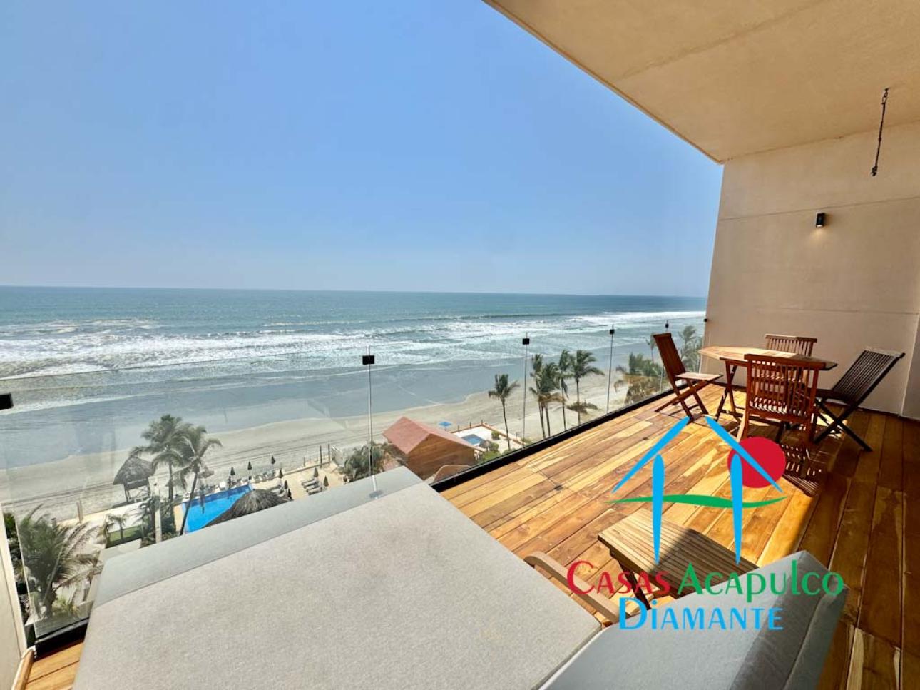 De playa con 4 recámaras y doble terraza con vista al mar — foto 8