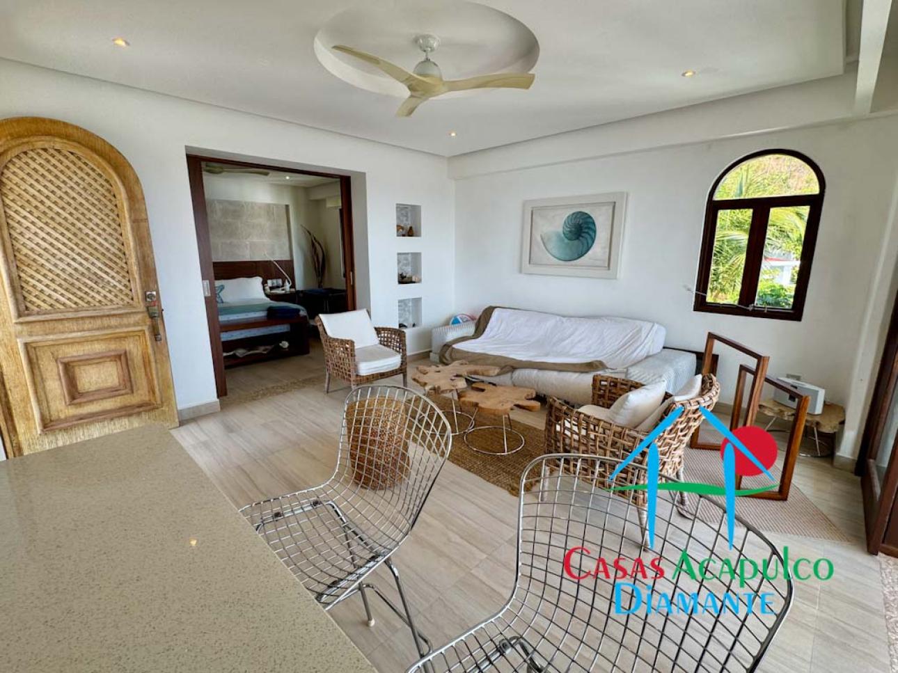 Depa con terraza y vista a la bahía de Puerto Marqués — foto 2