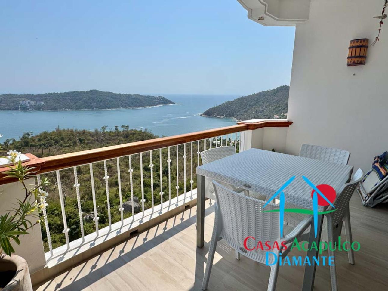 Depa con terraza y vista a la bahía de Puerto Marqués — foto 8