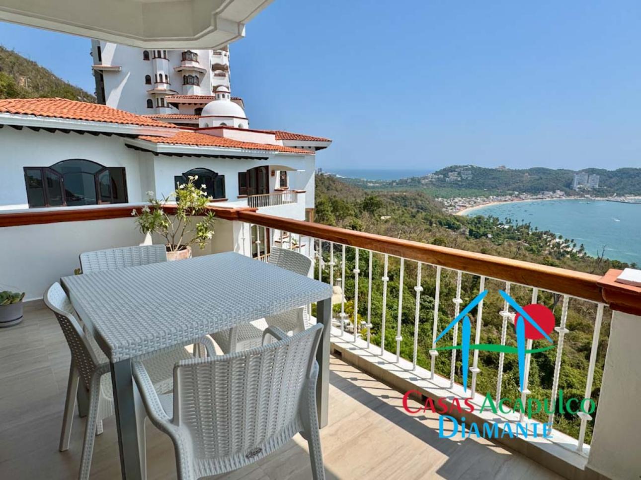 Depa con terraza y vista a la bahía de Puerto Marqués — foto 7