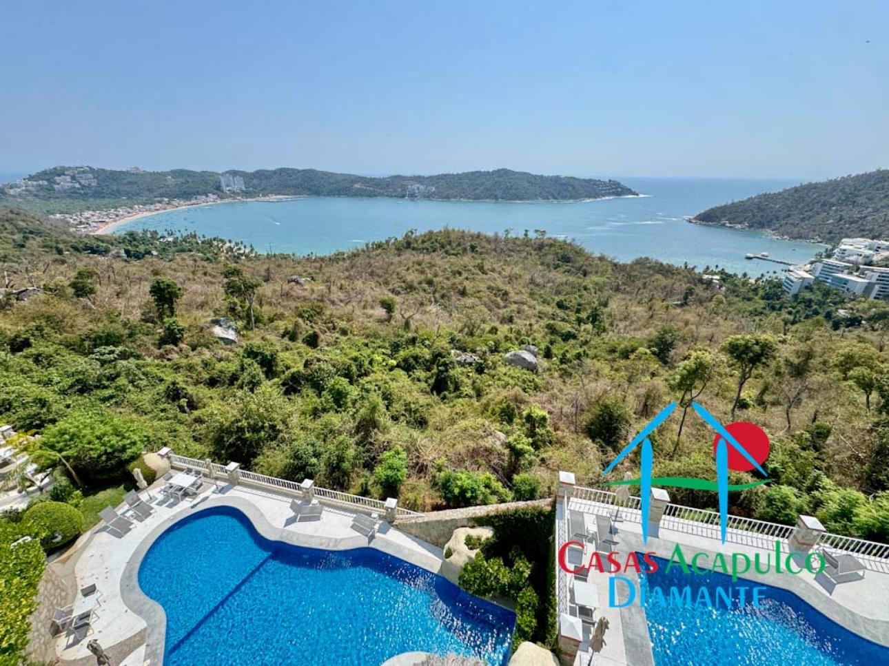 Depa con terraza y vista a la bahía de Puerto Marqués — foto 9
