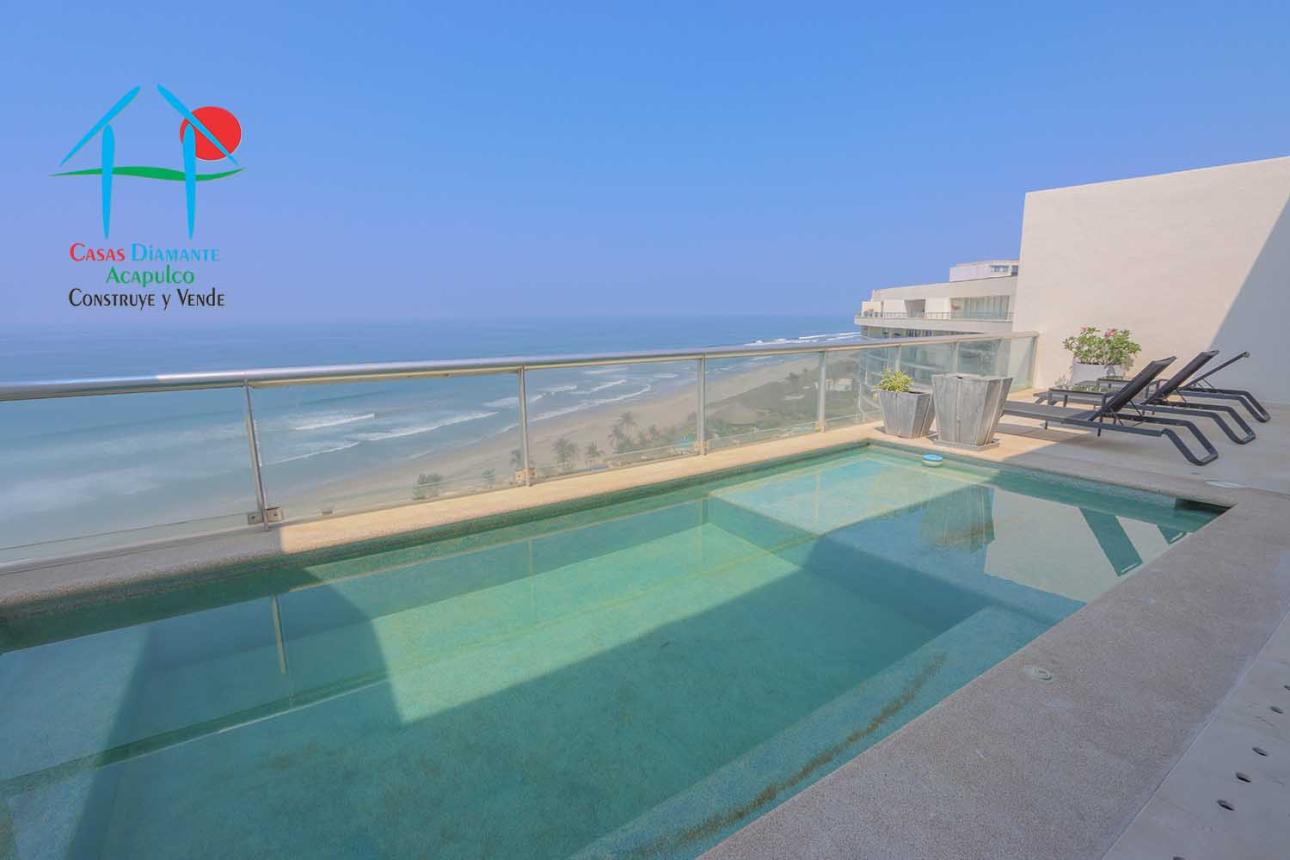 Penthouse en venta con alberca privada y vista al mar — foto 7