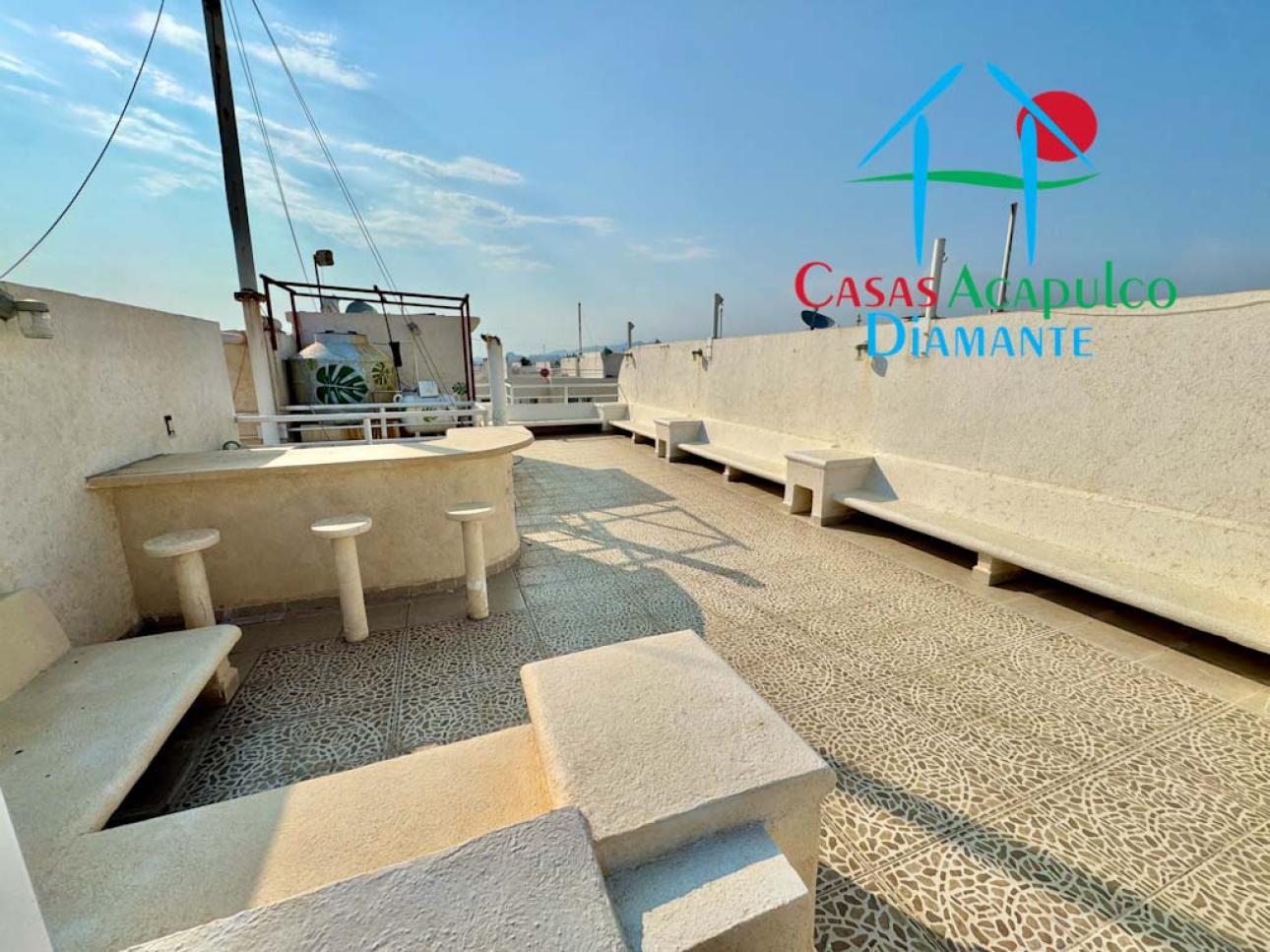 Departamento con 2 recámaras, Roof Garden con asador y barra — foto 14