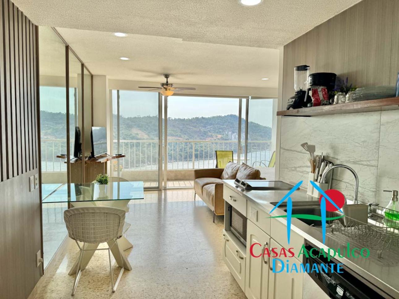 Departamento con 2 recámaras y vista al mar en Torreblanca — foto 2