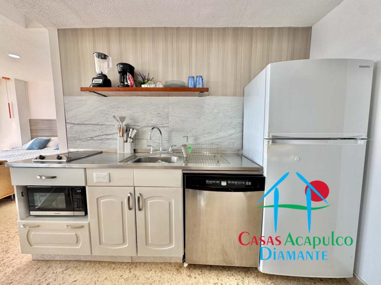 Departamento con 2 recámaras y vista al mar en Torreblanca — foto 13
