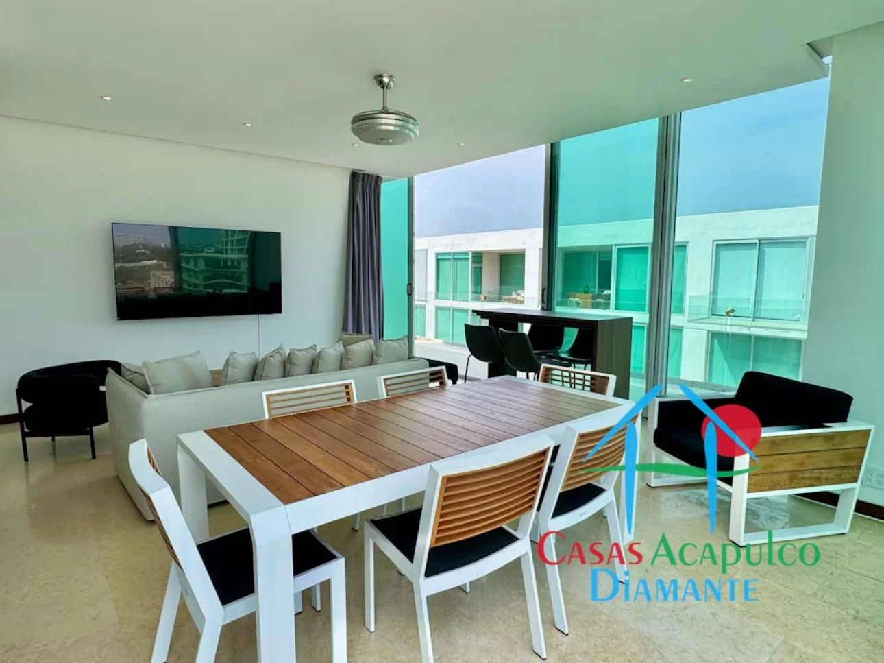 Departamento con terraza doble y vista parcial al mar — foto 4