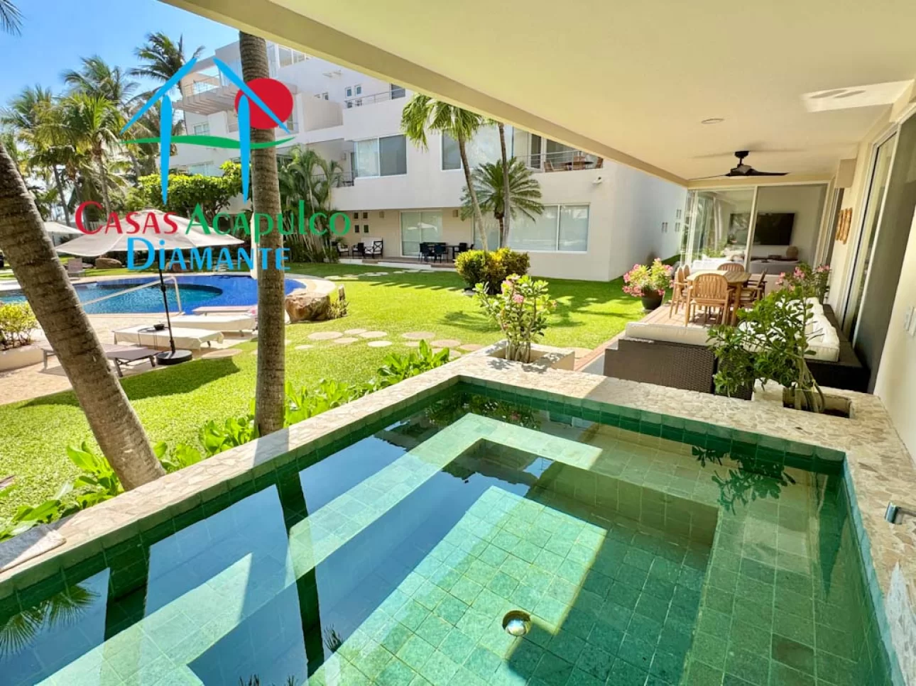 Departamento con jacuzzi privado y salida a la alberca — foto 12