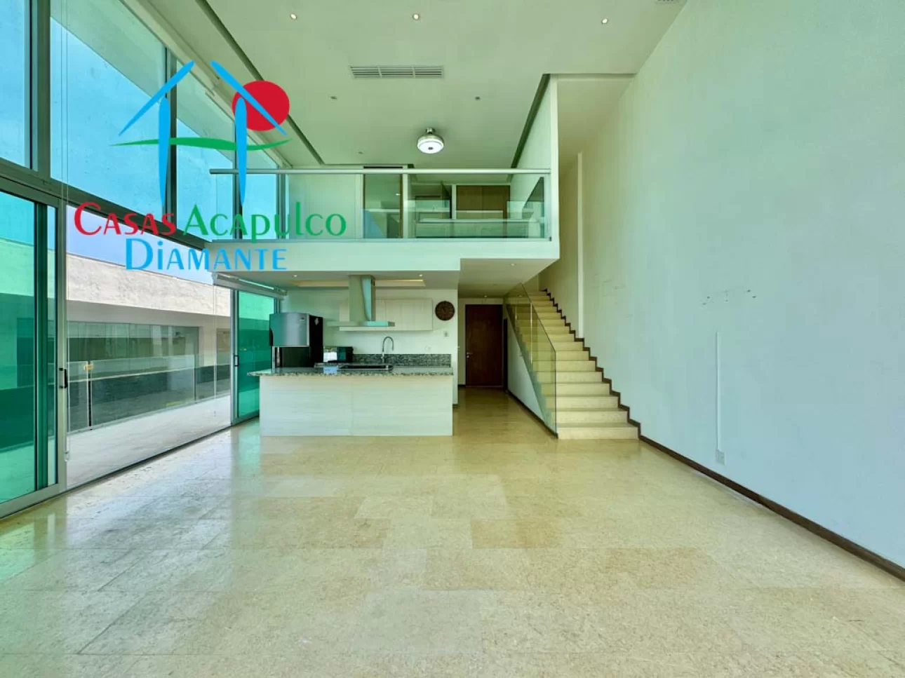 3 recámaras y terraza en forma de L