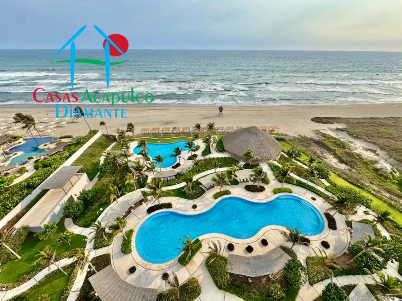De playa, con terraza, vista al mar y 4 recámaras — foto 6