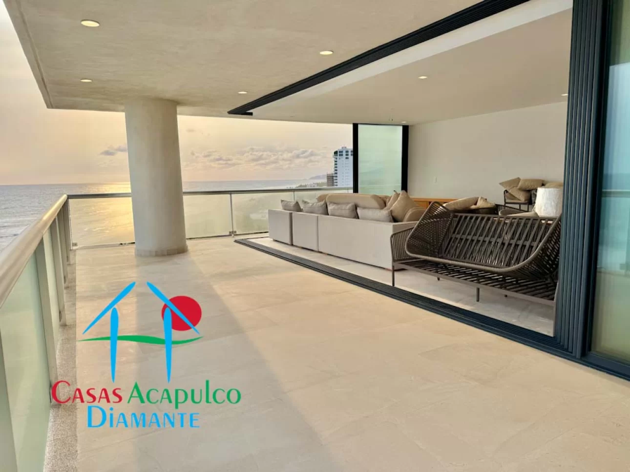 Depa de lujo, con 4 recámaras y terraza con vista al mar — foto 5