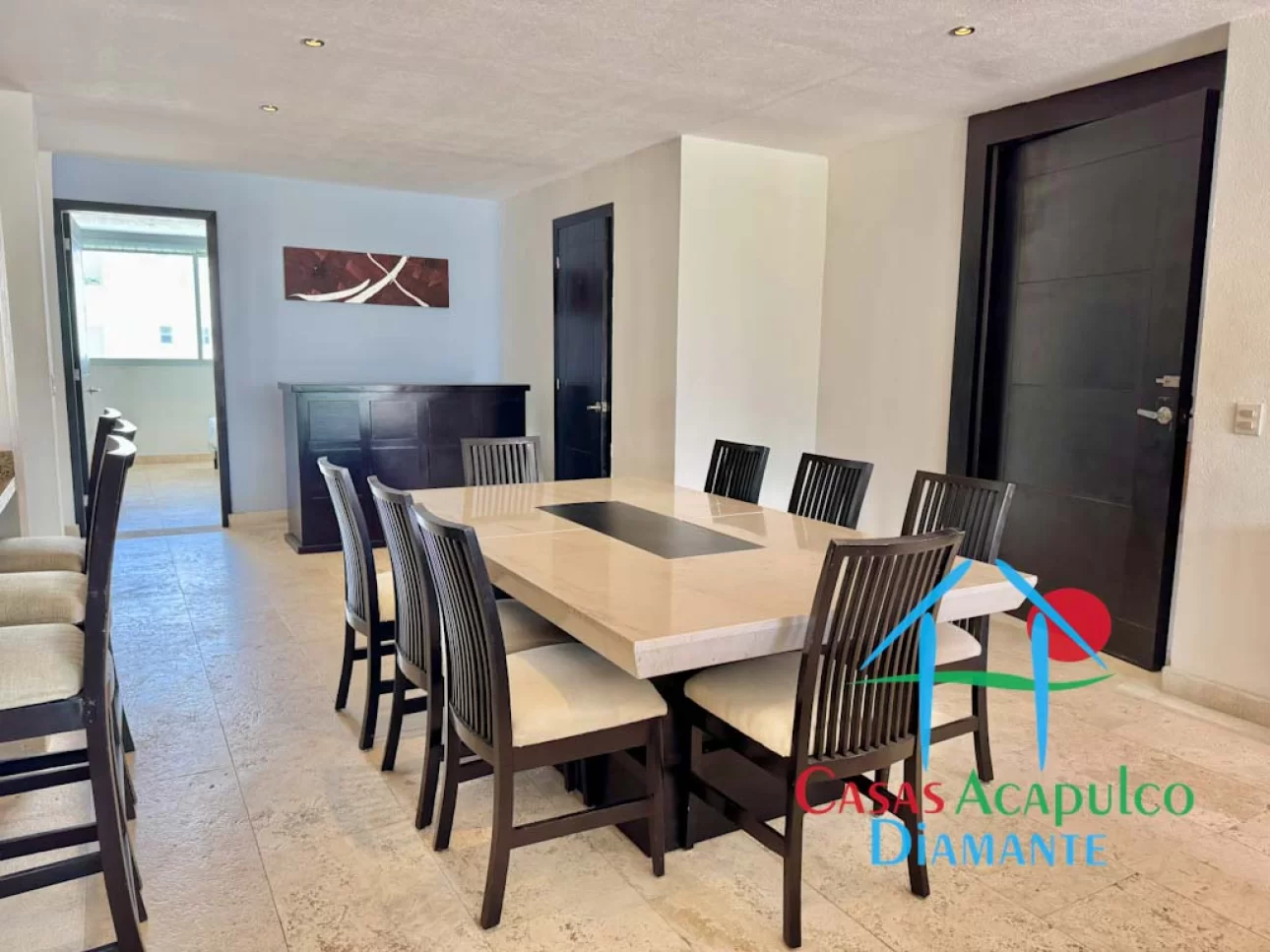 Depa en Playa Diamante con terraza y vista al campo de golf - 4