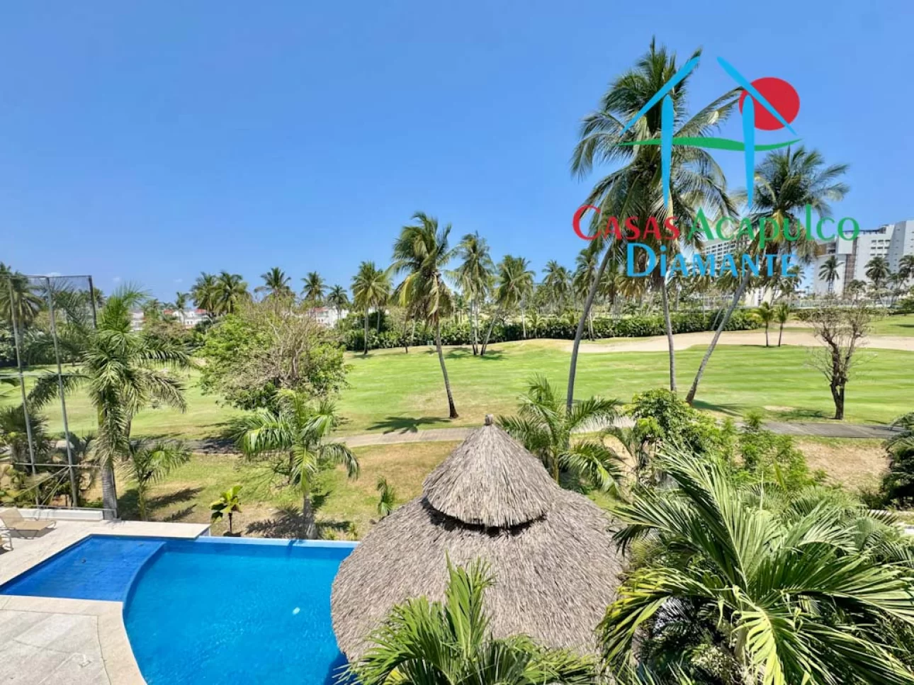 4 recámaras, con vista al campo de golf y muy cerca del mar - 7