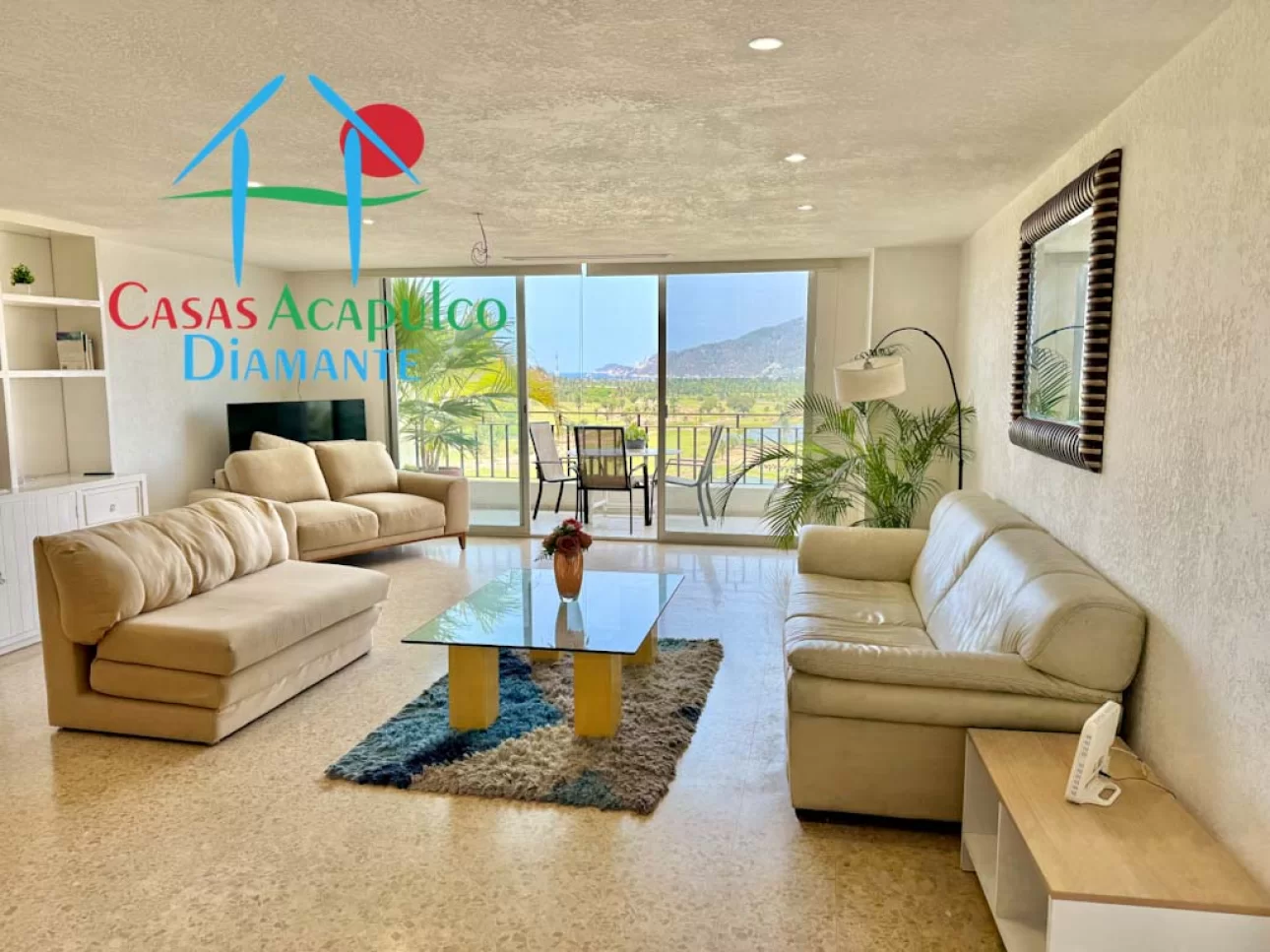 Con 3 terrazas con vista al campo de golf y parcial al mar — foto 7