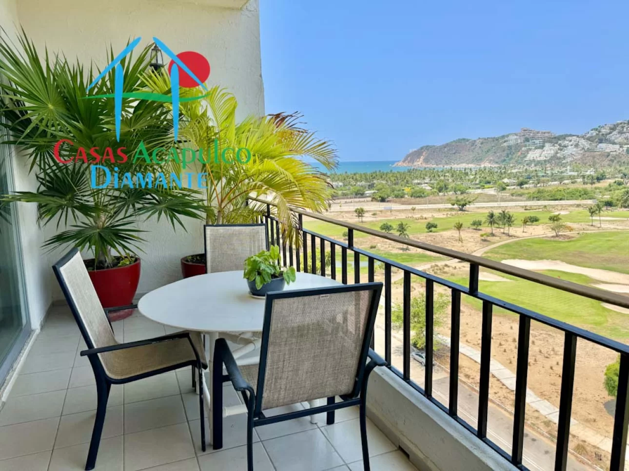 Con 3 terrazas con vista al campo de golf y parcial al mar — foto 10