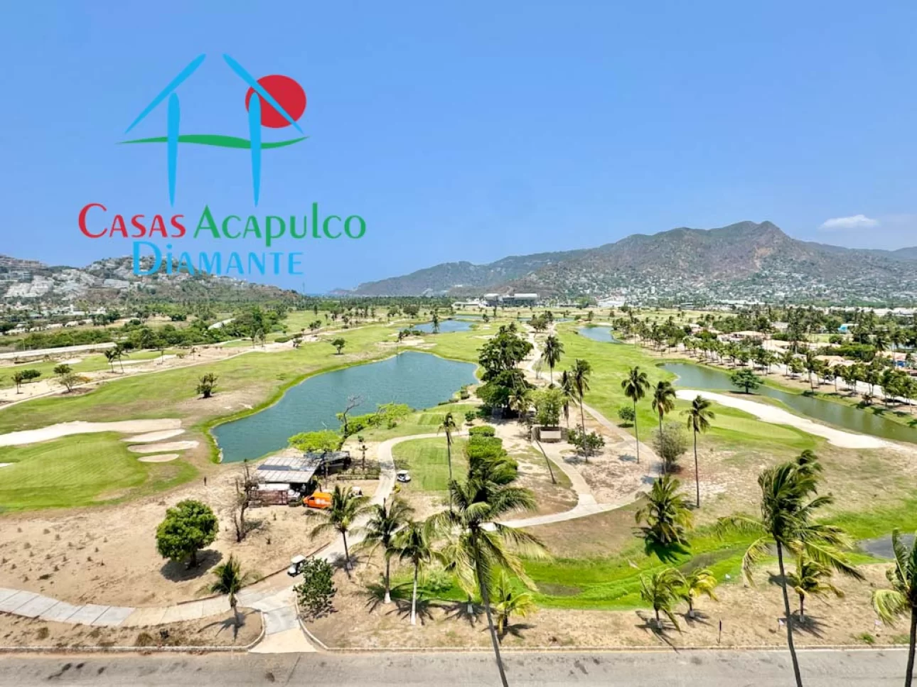 Con 3 terrazas con vista al campo de golf y parcial al mar — foto 11