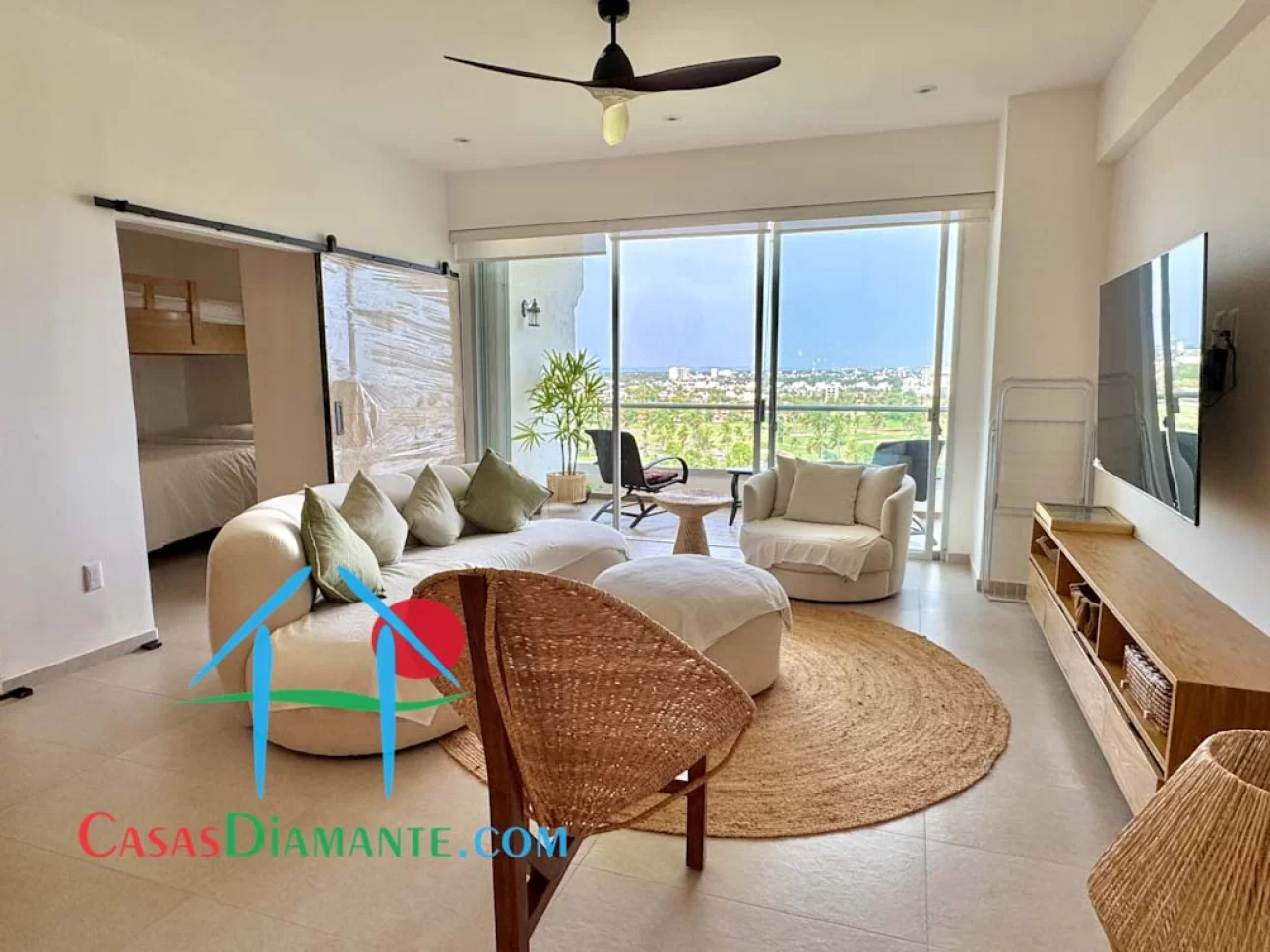 Departamento con 2 recámaras y terraza con vista al mar — foto 3