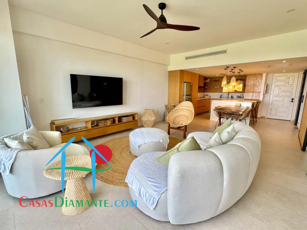 Departamento con 2 recámaras y terraza con vista al mar — foto 4