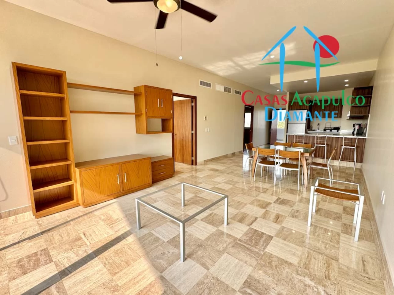 Depa con 2 recámaras y terraza con vista al campo de golf — foto 3