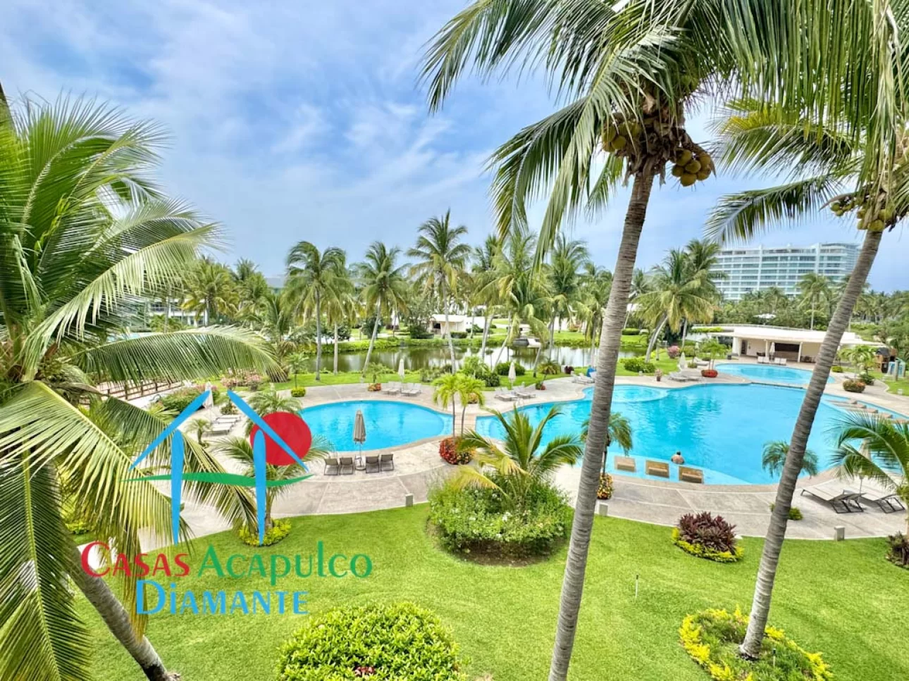 3 recámaras, terraza con vista a los jardines y albercas — foto 7
