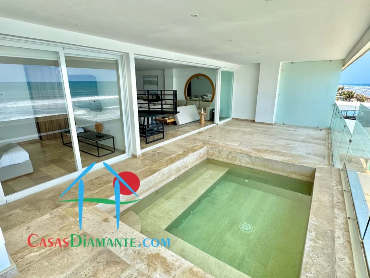 Departamento en Ikaroa con terraza, jacuzzi y vista al mar — foto 11