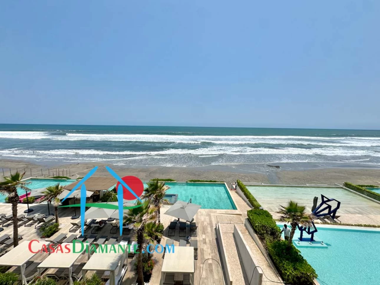 Departamento en Ikaroa con terraza, jacuzzi y vista al mar — foto 12