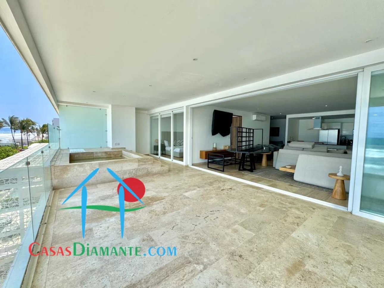 Departamento en Ikaroa con terraza, jacuzzi y vista al mar — foto 14