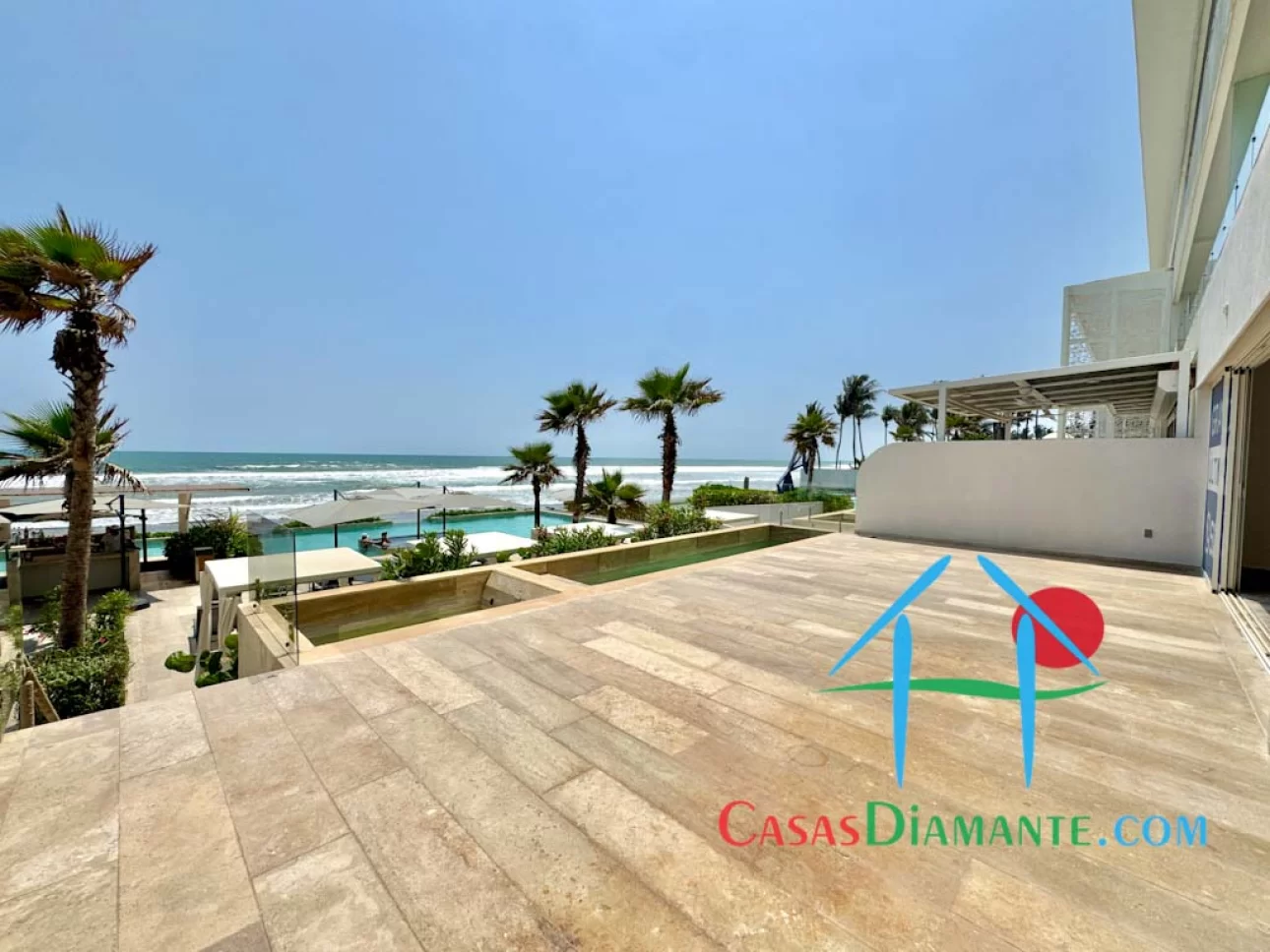 GH de playa con terraza, alberca, jacuzzi y vista al mar — foto 10