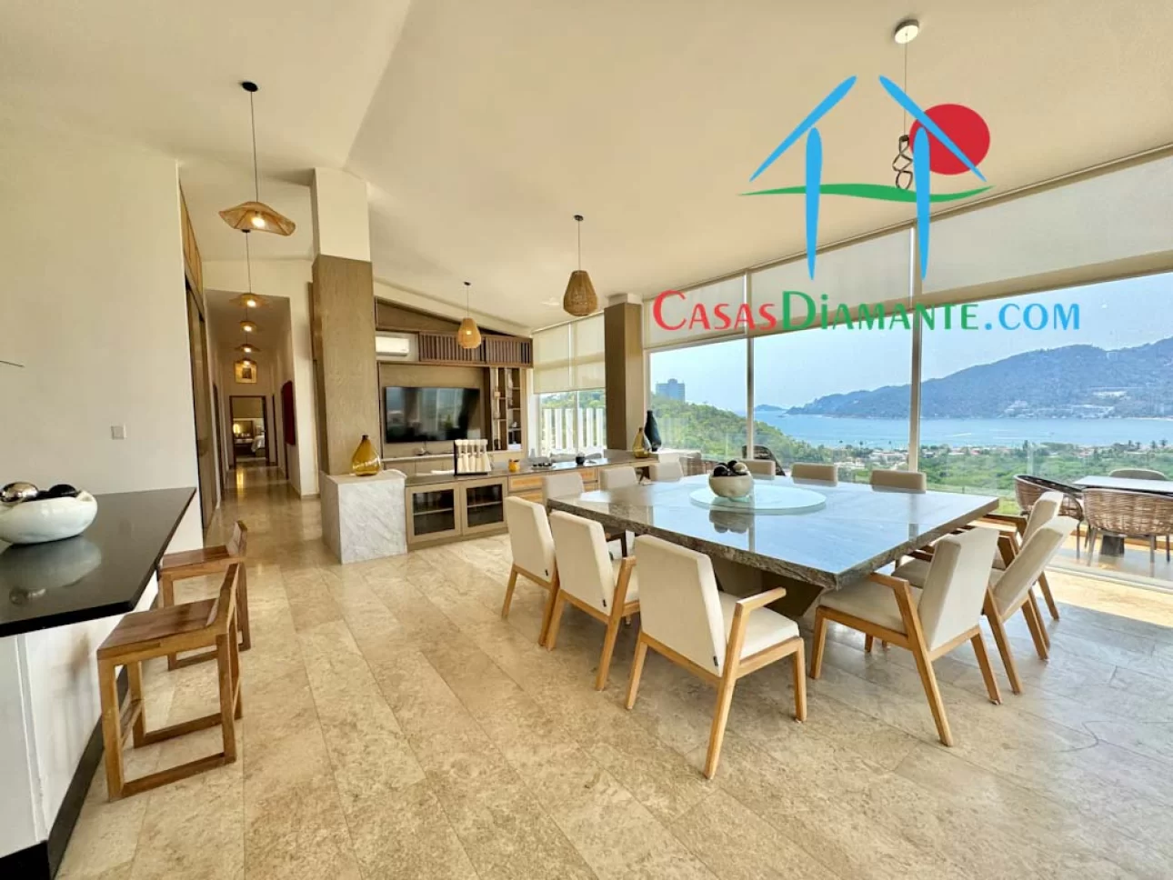 Roof garden, alberca y jacuzzi privados con vista al mar