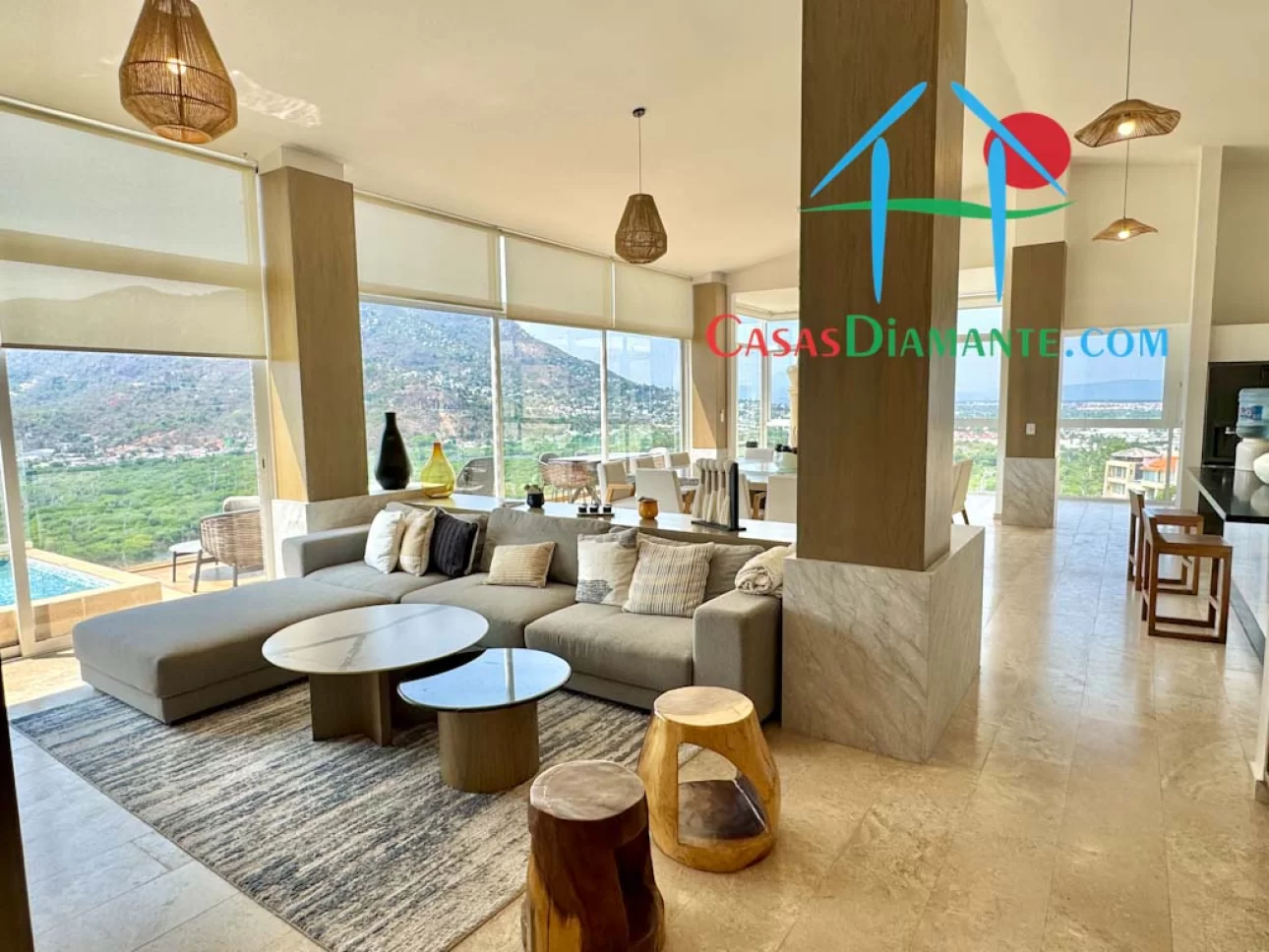 Roof garden, alberca y jacuzzi privados con vista al mar — foto 3