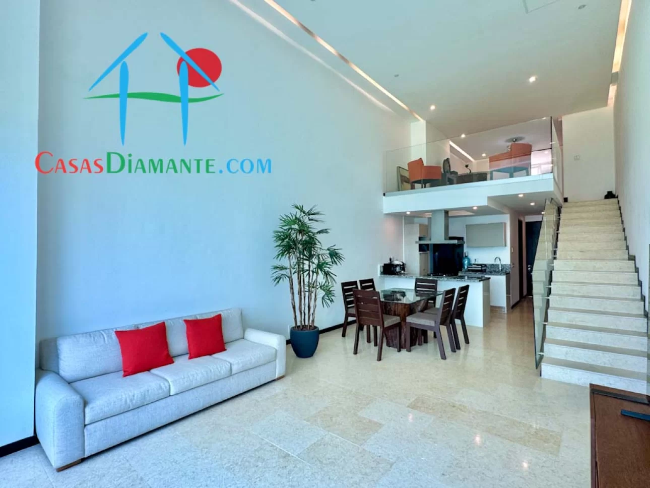 En condominio de playa con terraza y 2 recámaras — foto 3
