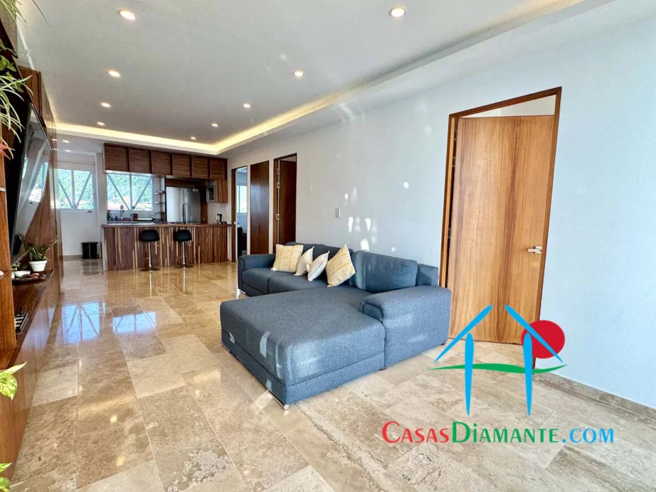 Depa con vista al mar y 2 recámaras en Acapulco Dorado — foto 7