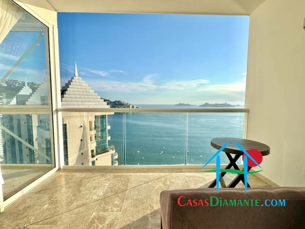 Depa con vista al mar y 2 recámaras en Acapulco Dorado — foto 8