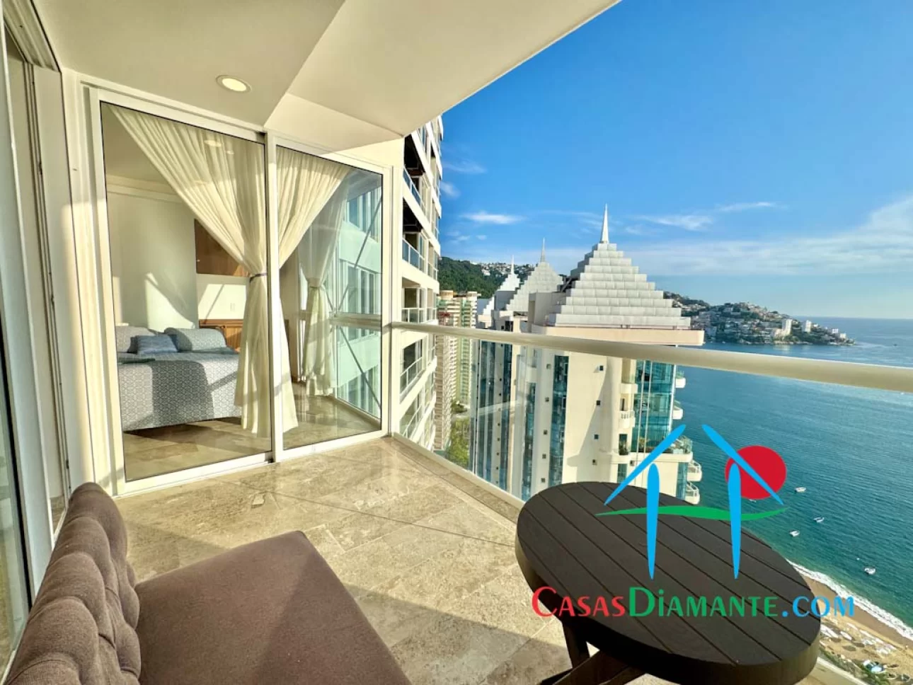 Depa con vista al mar y 2 recámaras en Acapulco Dorado — foto 10