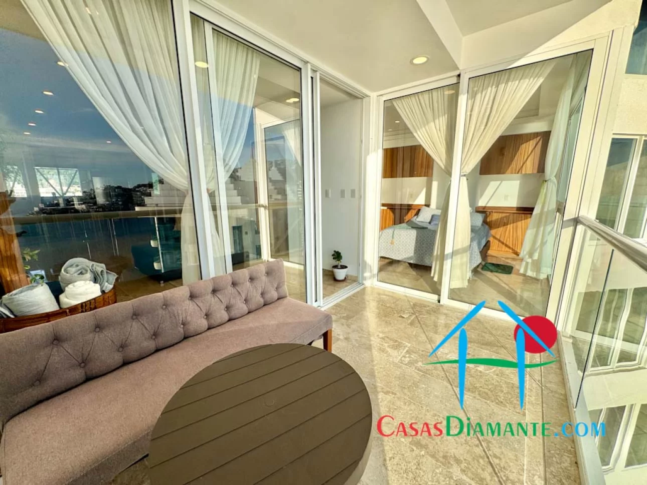 Depa con vista al mar y 2 recámaras en Acapulco Dorado — foto 9