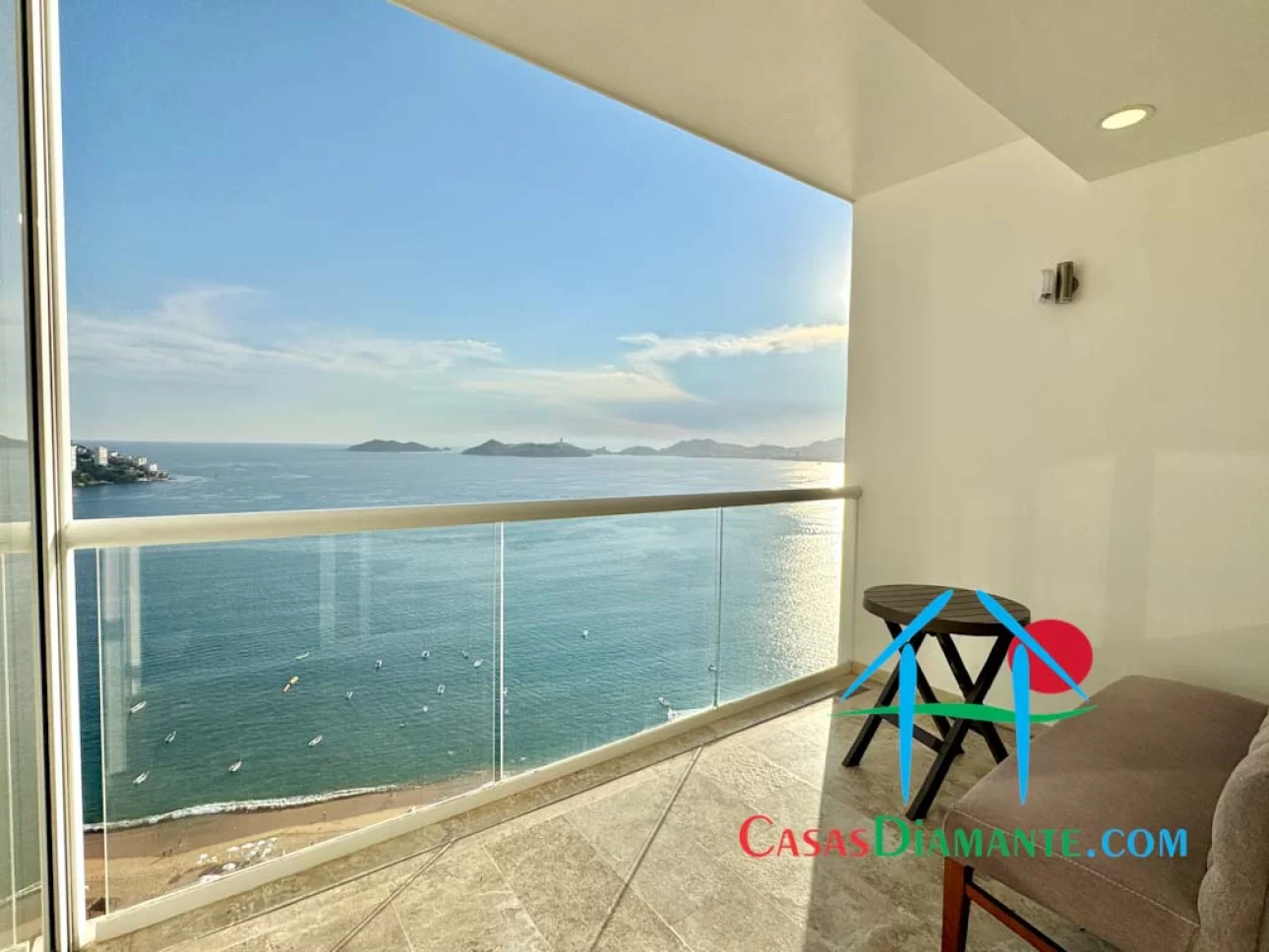 Depa con vista al mar y 2 recámaras en Acapulco Dorado — foto 14