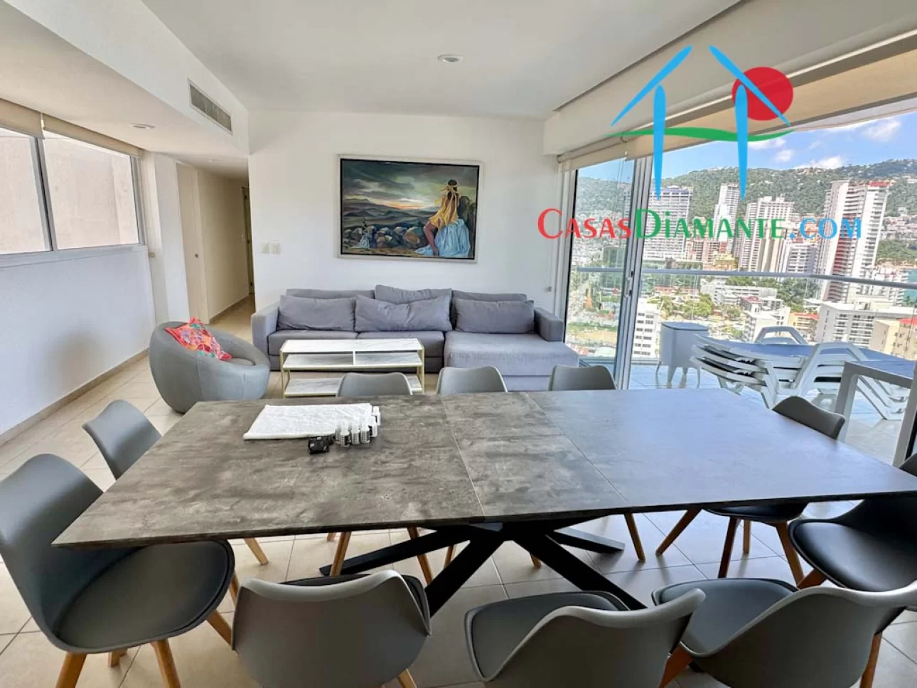 Departamento con 3 recámaras y terraza con vista al mar — foto 3